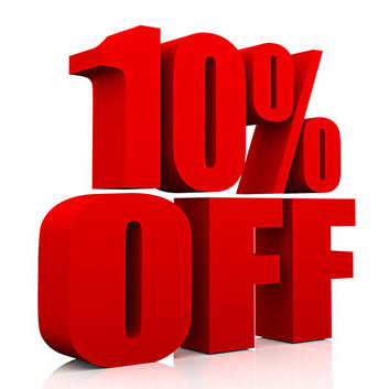 END OF MONTH MADNESS - 10% OFF EVERYTHING!