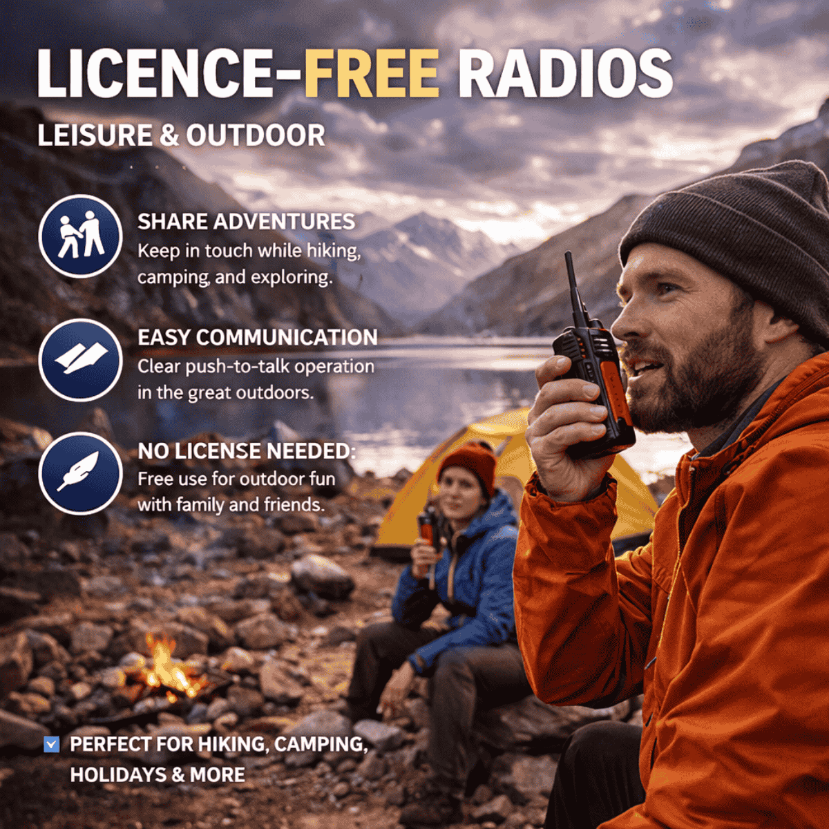 Walkie Talkies & Licence Free