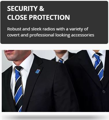 Security & Close Protection Radios — Radio Shop LTD