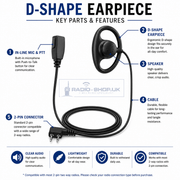 D-Shape Earpiece Parts Guide