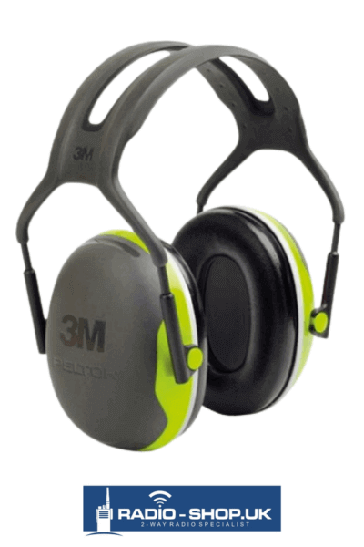 Headband X4A - 3M PELTOR Earmuffs - Hi Vis - SNR =33dB