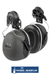 Helmet Mounted X5P3 - 3M PELTOR Earmuffs - Black - SNR =36dB