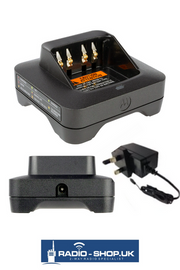 Motorola DP4000 & R7 IMPRES Single Unit Charger (With UK PSU) - PMPN4572A