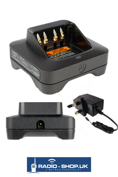 Motorola DP4000 & R7 IMPRES Single Unit Charger (With UK PSU) - PMPN4572A