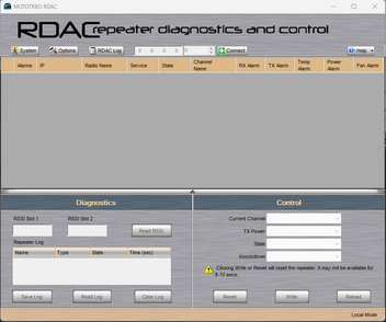 MOTOTRBO Repeater Diagnostics And Control (RDAC) application for ...