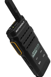 Motorola SL2600 Digital Two Way Radio on side