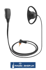 Value Audio D-Shell Earphone for use with Motorola - VADSSL