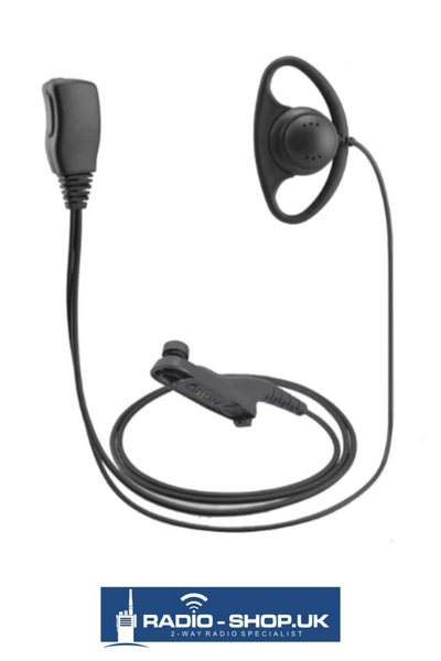 Bundle - D-Shell Earpiece for use with Motorola R7 Radio- VADSR7