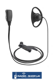 Value Audio D-Shell Earphone for use with Motorola DP4400 - VADSDP4