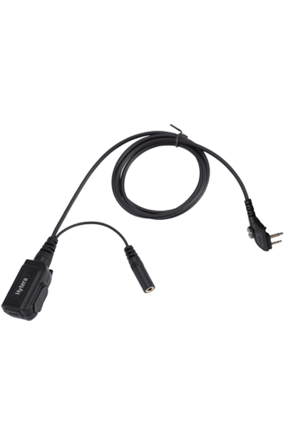Hytera ACM-01 Control cable with water-proof inline-MIC PTT_Radio-Shop UK