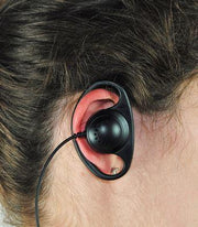 Value Audio D-Shell Earphone for use with Motorola - VADSDP4_Radio-Shop UK
