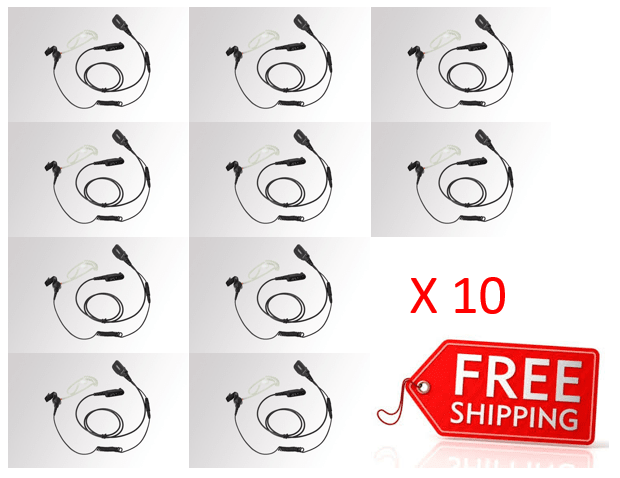Bundle - Hytera Detachable Earpiece with Transparent Acoustic Tube - EAN22_Radio-Shop UK