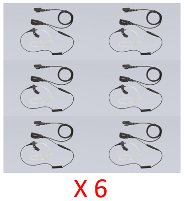 Bundle - Hytera Detachable Earpiece with Transparent Acoustic Tube for PD700 Series - EAN23_Radio-Shop UK
