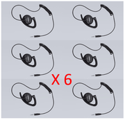 Bundle - Hytera Receive Only Adjustable Earhook with Swivel Speaker (for use with PTT & MIC cable) - EH-02_Radio-Shop UK