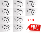 Bundle - Hytera C-Earset for PD700 Series - EHN16_Radio-Shop UK