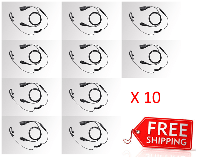 Bundle - Hytera C-Earset for PD700 Series - EHN16_Radio-Shop UK