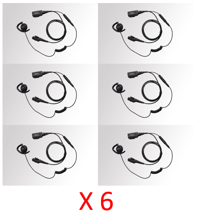 Bundle - Hytera Swivel Earset for PD700 Series - EHN17_Radio-Shop UK