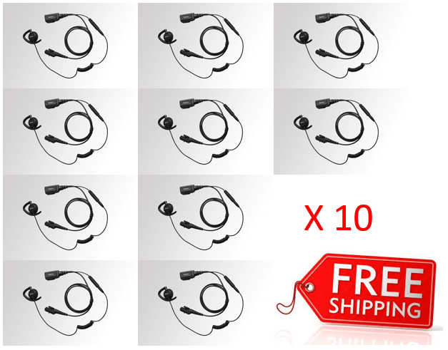 Bundle - Hytera Swivel Earset for PD700 Series - EHN17_Radio-Shop UK