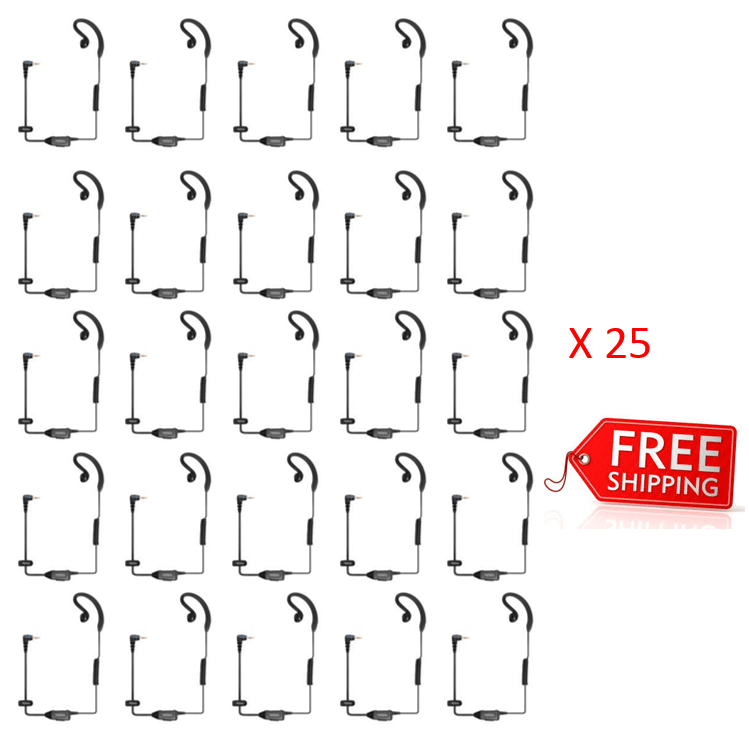 Bundle - Hytera EHS16 C-Shape Earpiece_Radio-Shop UK