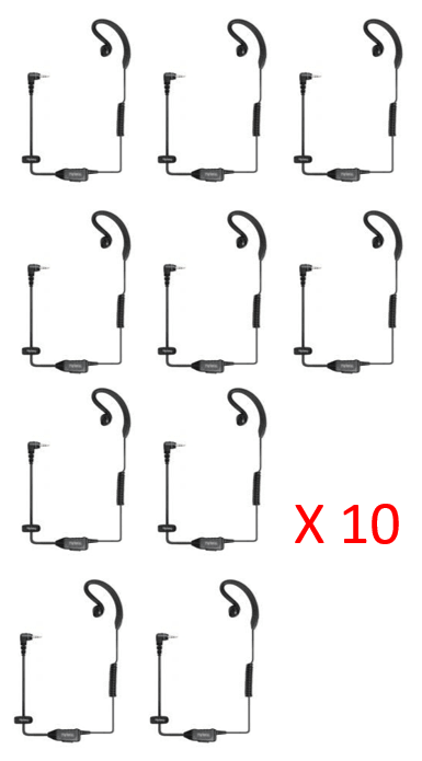Bundle - Hytera EHS16 C-Shape Earpiece_Radio-Shop UK