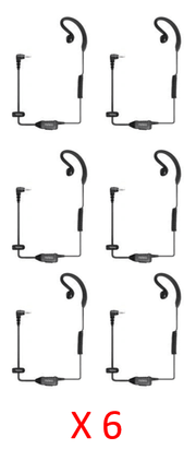 Bundle - Hytera EHS16 C-Shape Earpiece_Radio-Shop UK
