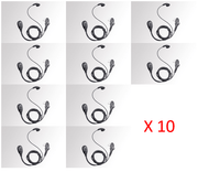 Bundle - Hytera Earbud with in-line PTT and volume control - ESM12_Radio-Shop UK