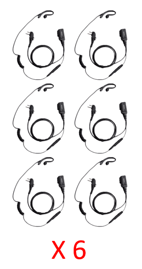 Bundle - Hytera Earbud with On-MIC PTT - ESM14_Radio-Shop UK