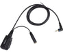 Hytera PTT & MIC cable (for use with Receive-Only Earpiece) - ACS-01_Radio-Shop UK