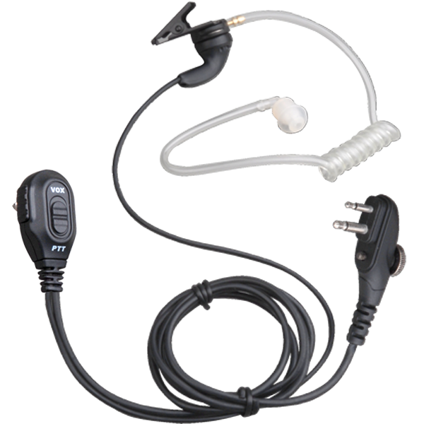 Bundle - Hytera Earpiece with in-line PTT, transparent acoustic tube and volume control - EAM12_Radio-Shop UK