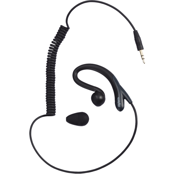 Bundle - Hytera Receive-Only C Style Earpiece (for use with PTT & MIC cable) - EH-01_Radio-Shop UK
