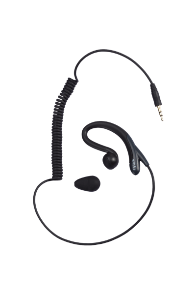 Hytera Receive-Only C Style Earpiece (for use with PTT & MIC cable) - EH-01_Radio-Shop UK