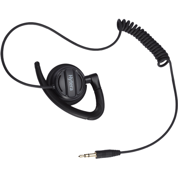 Bundle - Hytera Receive Only Adjustable Earhook with Swivel Speaker (for use with PTT & MIC cable) - EH-02_Radio-Shop UK