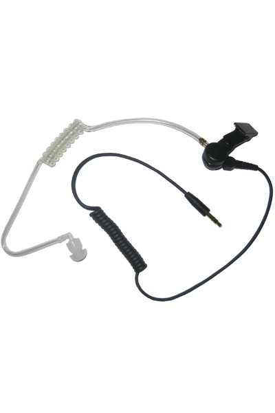 Hytera Receive Only Earpiece With Transparent Acoustic Tube (for use with PTT & MIC cable) - ES-02_Radio-Shop UK