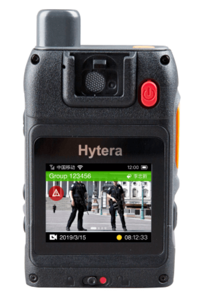 Hytera VM580d Body Camera Screen