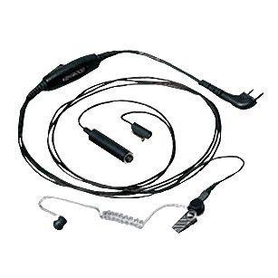 Kenwood 3 Wire Lapel Microphone - Black - KHS-9BL_Radio-Shop UK