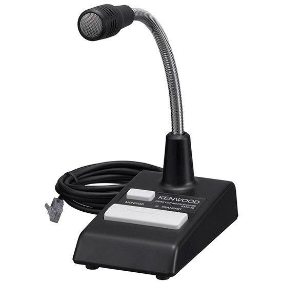 Kenwood Desktop Microphone - KMC-53W_Radio-Shop UK