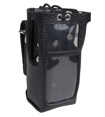 Hytera Leather case (with LCD display and keypad) (for thick battery) - LCY006_Radio-Shop UK