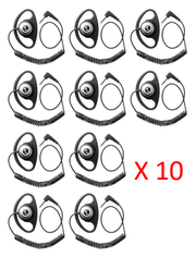 Bundle - Motorola D-Shell RSM Earpiece, 3.5mm, UL/TIA 4950 - PMLN4620B_Radio-Shop UK