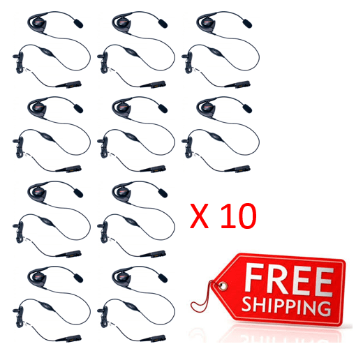 Bundle - Motorola Mag One Ear Set with Boom Mic & In-line PTT/VOX switch - PMLN5732A_Radio-Shop UK