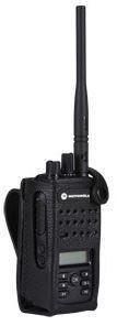 Motorola Hard Leather Carry Case with 3" Fixed Belt Loop for Display Radio - PMLN5863A_Radio-Shop UK