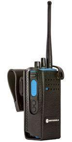 Motorola Hard Leather Carry Case with 2.5" Swivel Belt Loop for Non-Display Radio - PMLN6096A_Radio-Shop UK