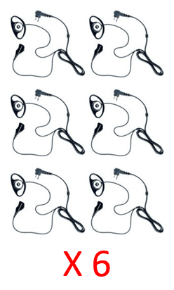 Bundle - Motorola D-Shell Earpiece with PTT/Mic - PMLN6535A_Radio-Shop UK