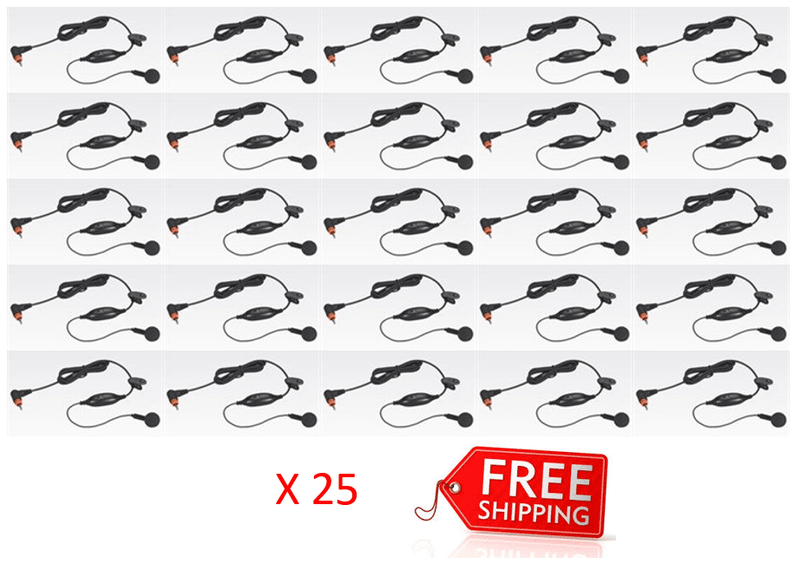 Bundle - Motorola Mag One Earbud with in-line microphone and PTT - PMLN7156A_Radio-Shop UK