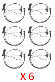 Bundle - Value Audio Acoustic Tube Earphone for use with Motorola - VAATDP4_Radio-Shop UK