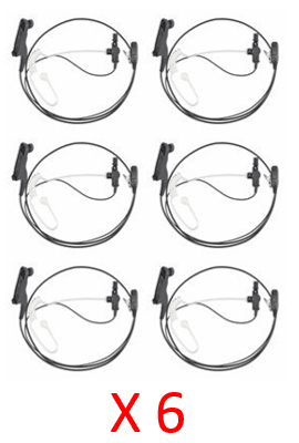 Bundle - Value Audio Acoustic Tube Earphone for use with Motorola - VAATDP4_Radio-Shop UK