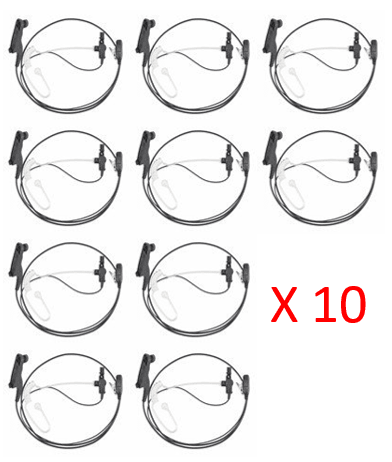 Bundle - Value Audio Acoustic Tube Earphone for use with Motorola - VAATDP4_Radio-Shop UK