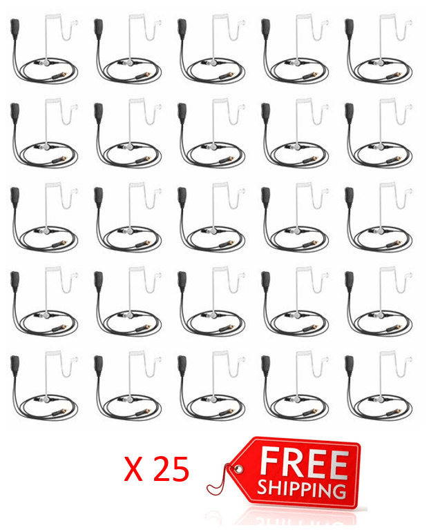 Bundle - Value Audio Acoustic Tube Earphone for use with Motorola- VAATSL_Radio-Shop UK