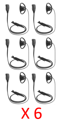 Bundle - Value Audio D-Shell Earphone for use with Motorola- VADSDP2/3441_Radio-Shop UK