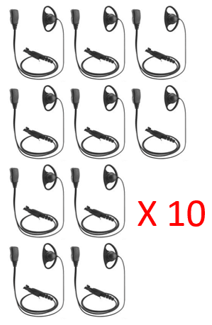 Bundle - Value Audio D-Shell Earphone for use with Motorola- VADSDP2/3441_Radio-Shop UK