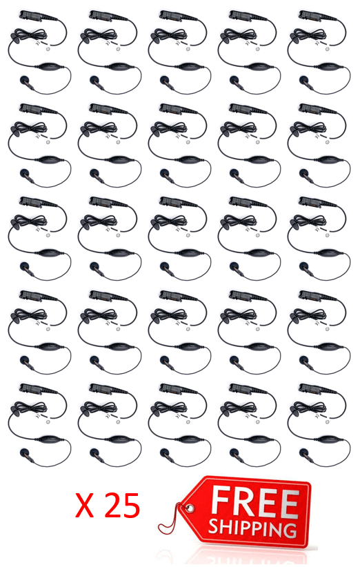 Bundle - Motorola Mag One Earbud with in-line mic & PTT - PMLN5733A_Radio-Shop UK
